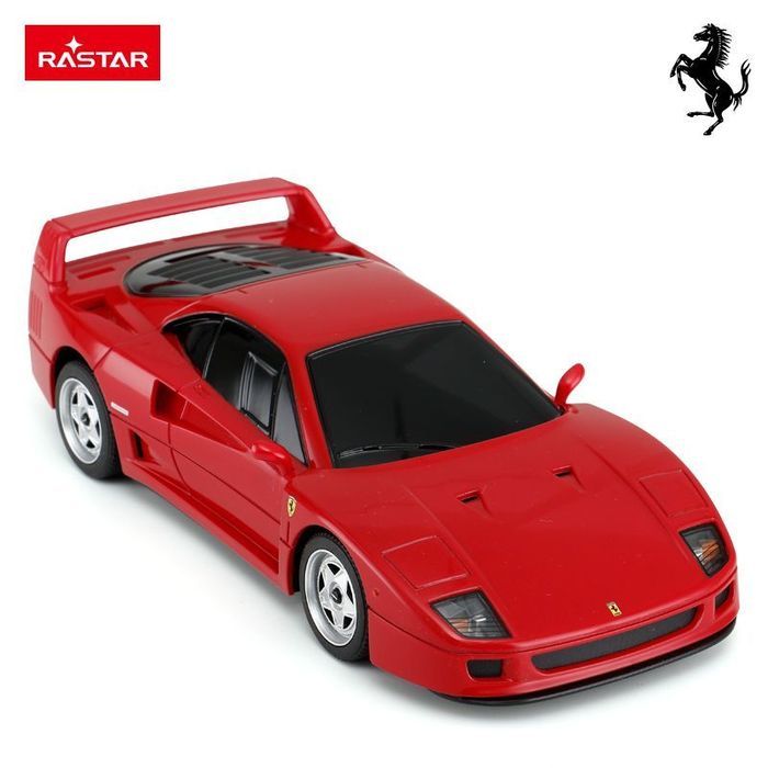 Ferrari F40 R/C skala 1:24 Rastar 78800 samochód sterowany czerwony