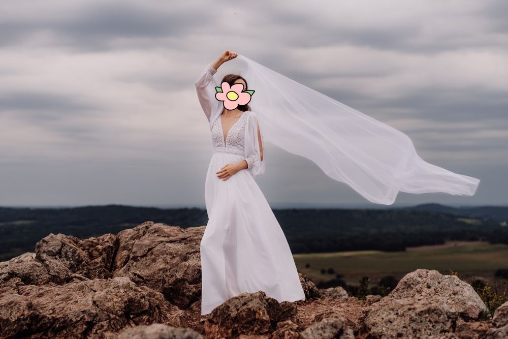 Suknia ślubna boho