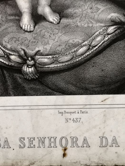 Gravura Nossa Senhora da Missão