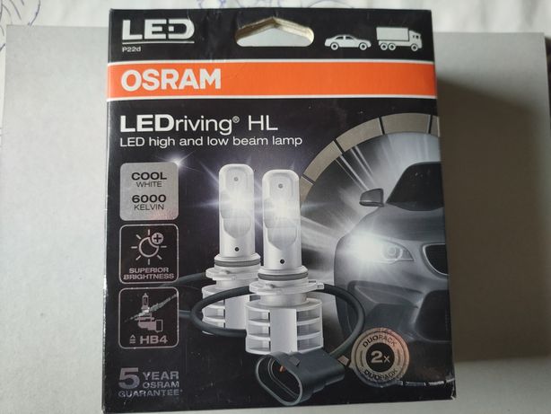 Żarowki LED Osram HB4 14 W 9736CW 2 szt.