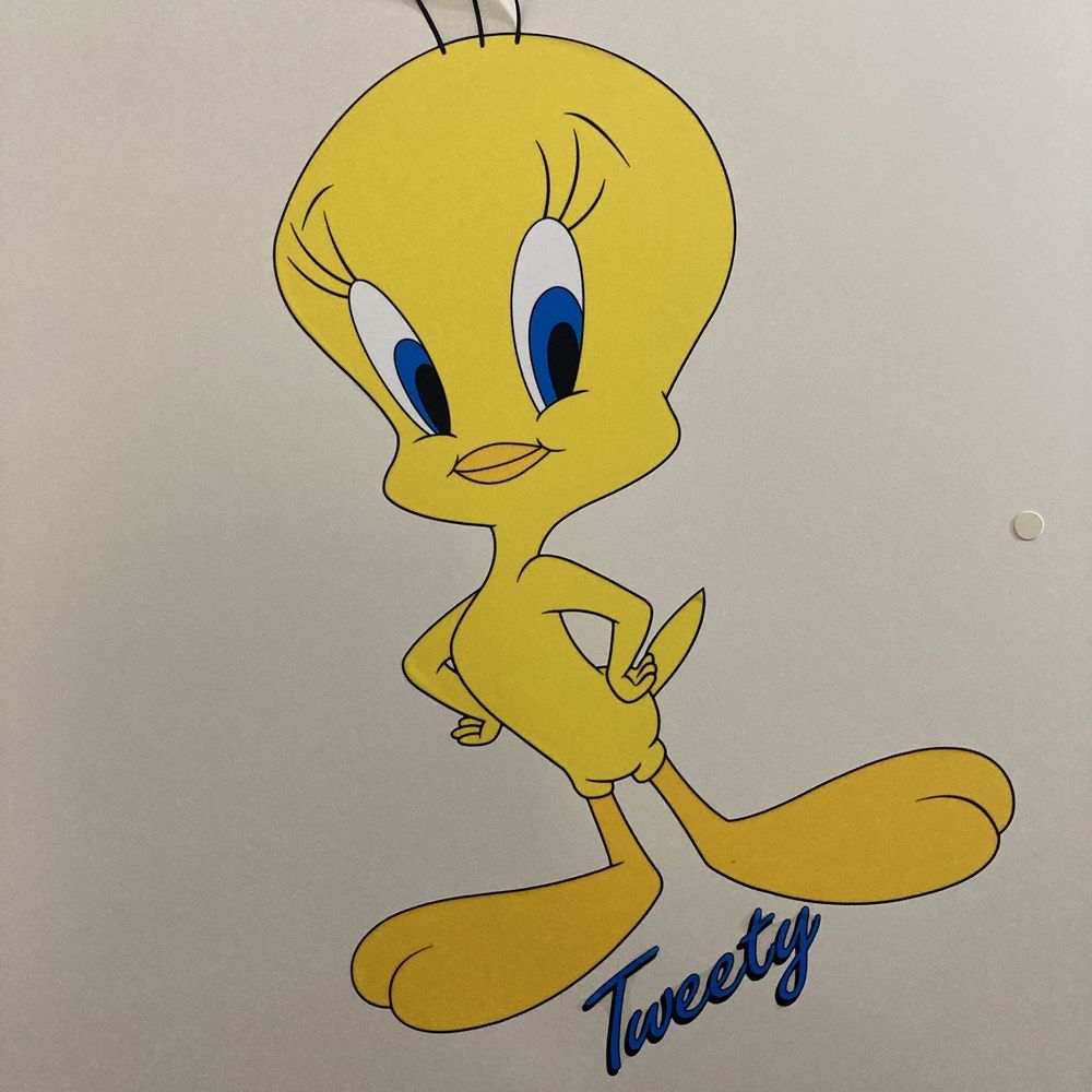 Puxadores Quarto Criança Tweety (10 Un NOVOS)