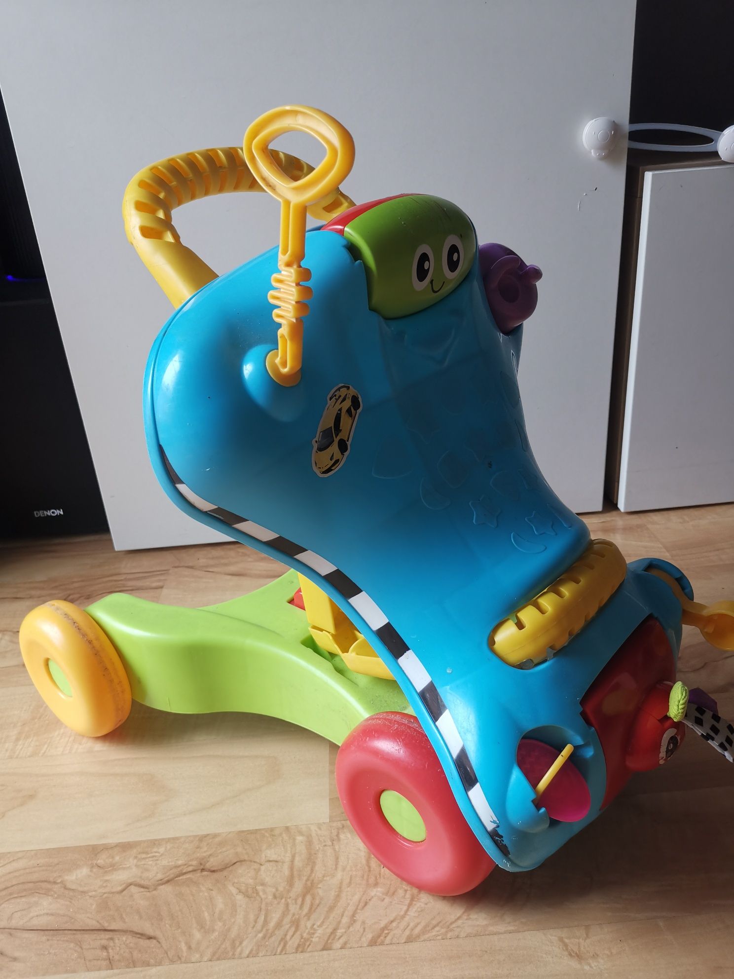 Autko jeździk pchacz PLAYSKOOL do nauki chodzenia 2 w 1