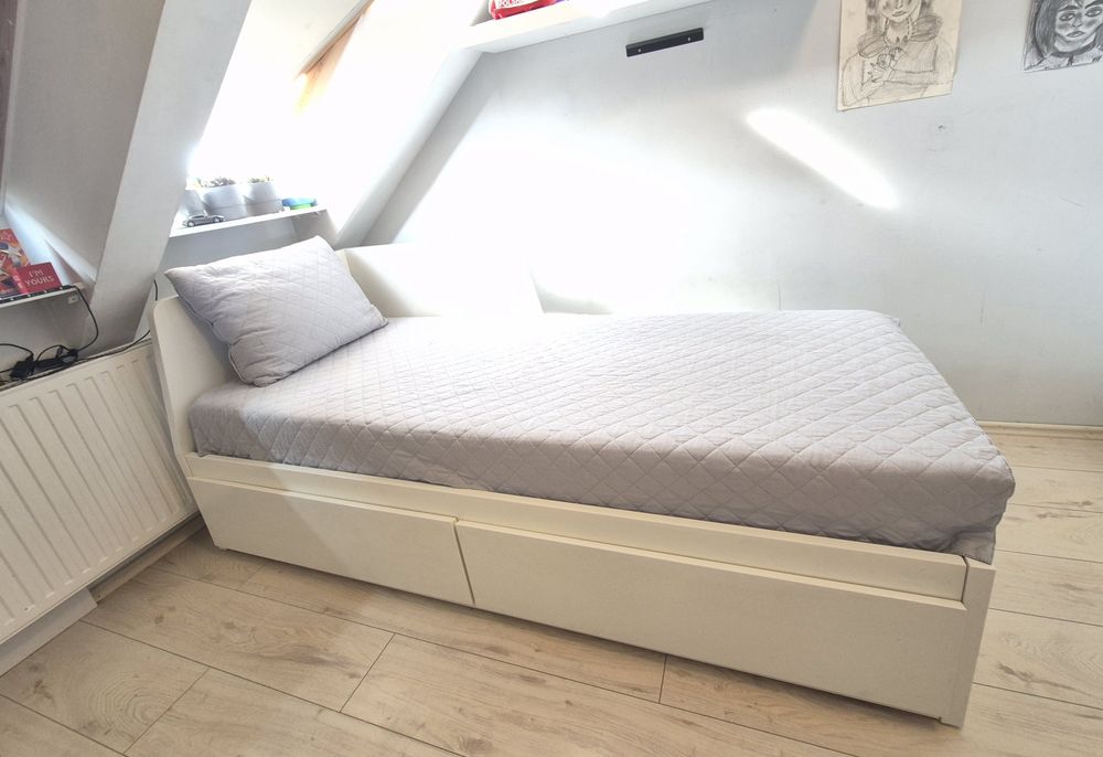 Okazja łóżko rozkładane FLekke ikea