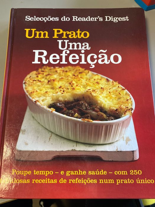 Livro receitas Um prato Uma Refeição