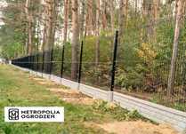 Ogrodzenia panelowe + podmurówka + montaż.