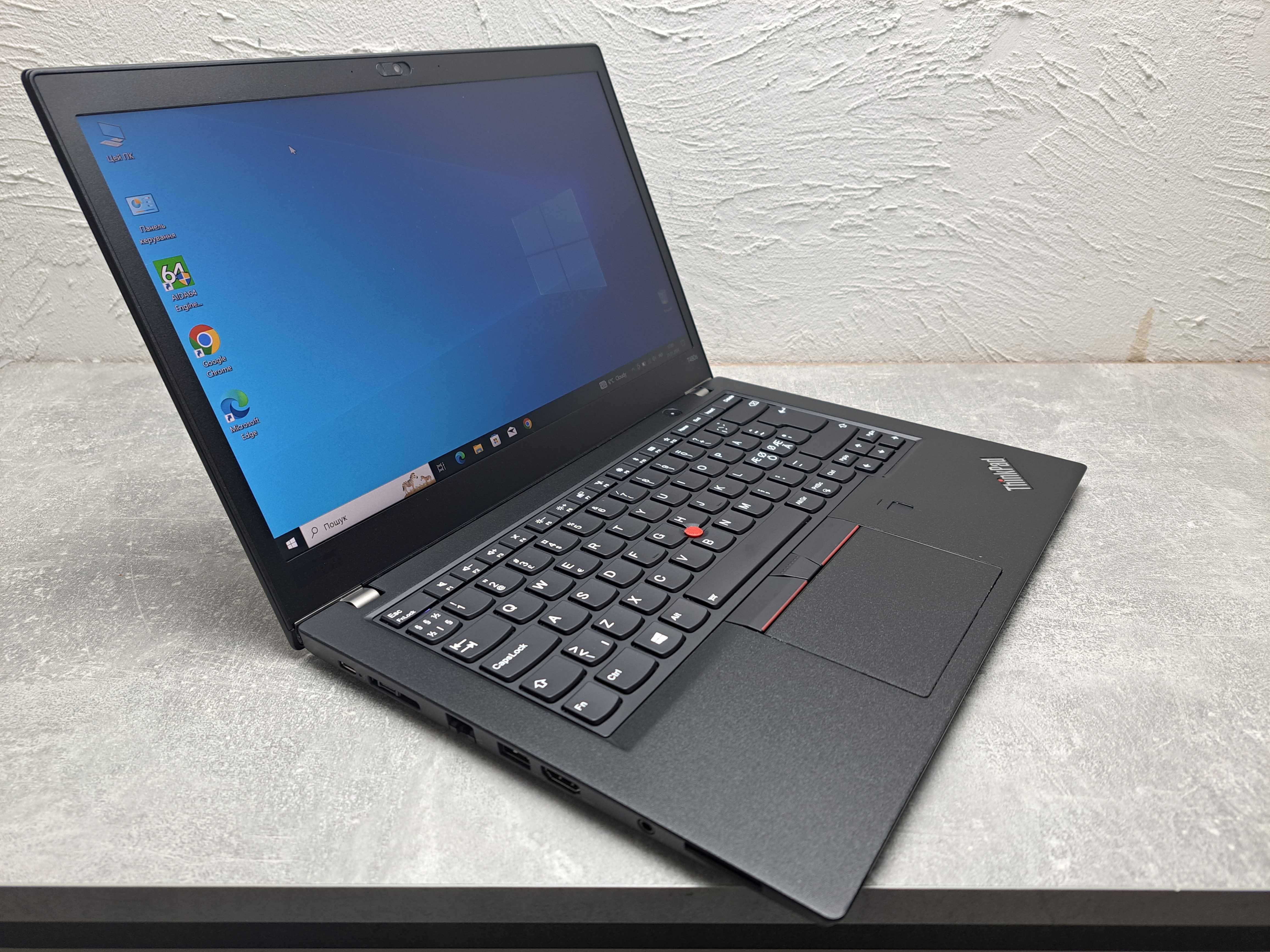 Lenovo ThinkPad T480S i5-8250U 16GBRam SSD256GB 14" IPS FullHD