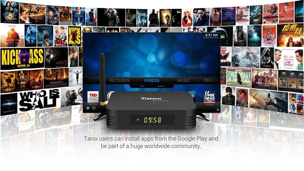 Смарт ТВ бокс Tanix TX6 Alwinner H6 Wi-Fi 2.4/5ГГц Андроид 6k