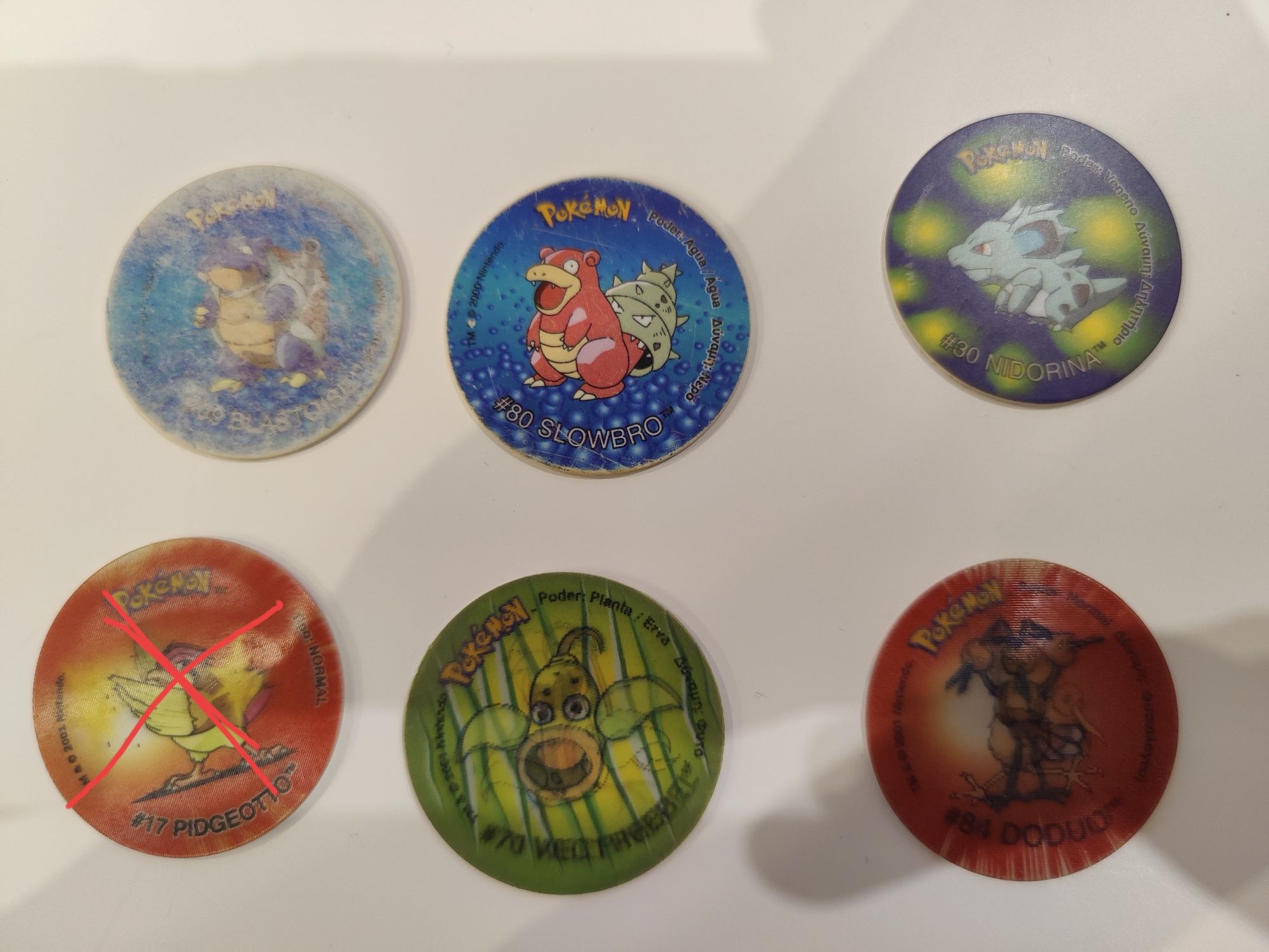 Tazos Pokemon para venda Parte 1