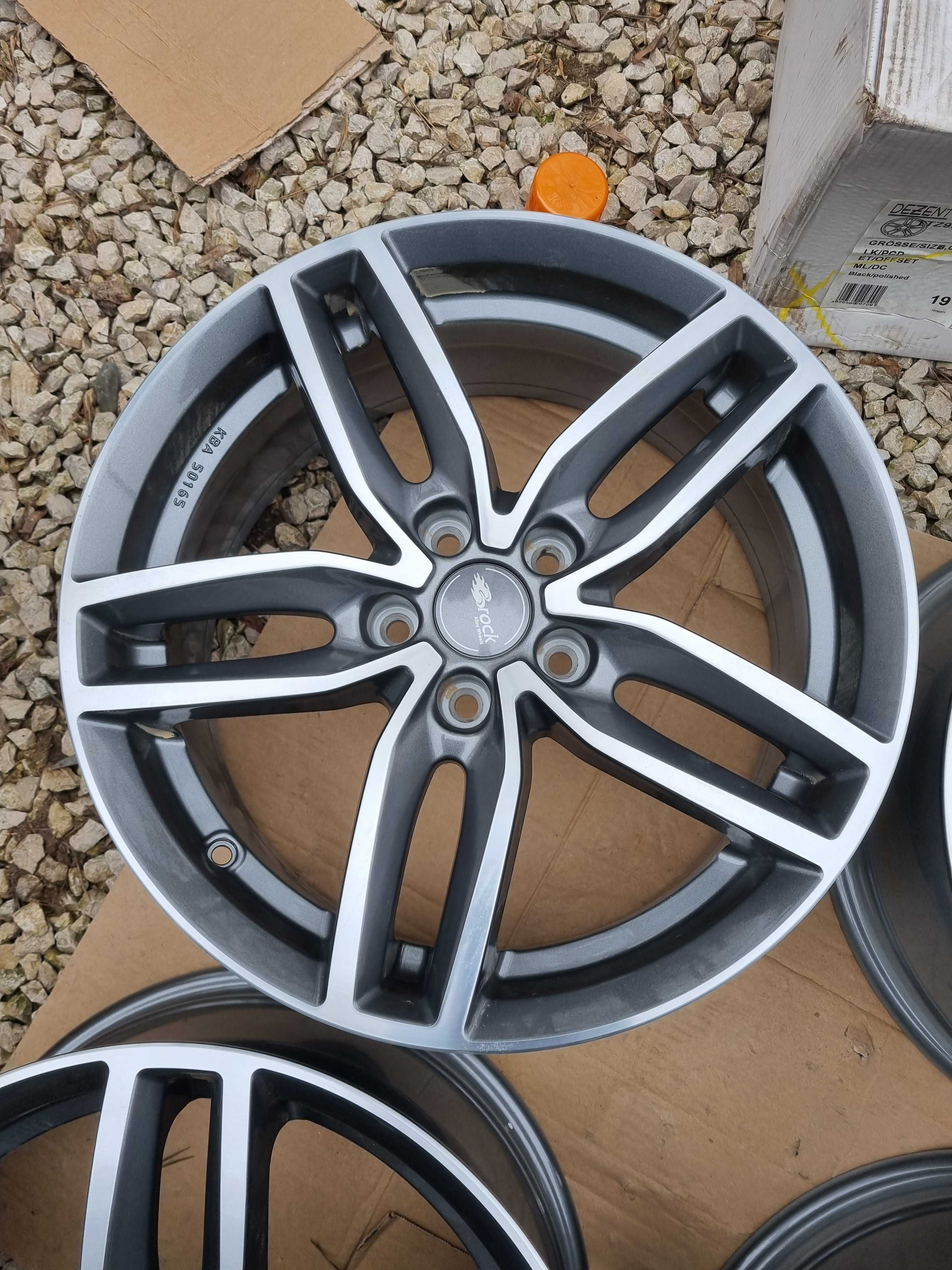 Nowe Alufelgi Brock 18" Audi Skoda Seat Mercedes VW 5x112 ET 45