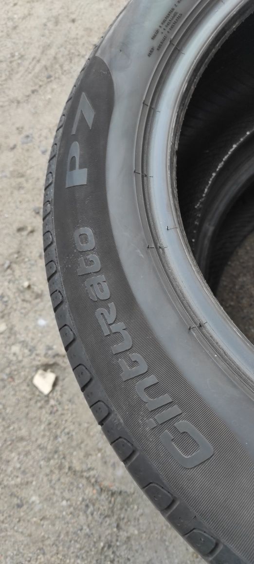 Opony letnie z 2018r 5mm 215/55/17 Pirelli S2N