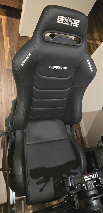 Baquet Simracing Next Level Racing ERS3 + HF8 Haptic c/ Garantia