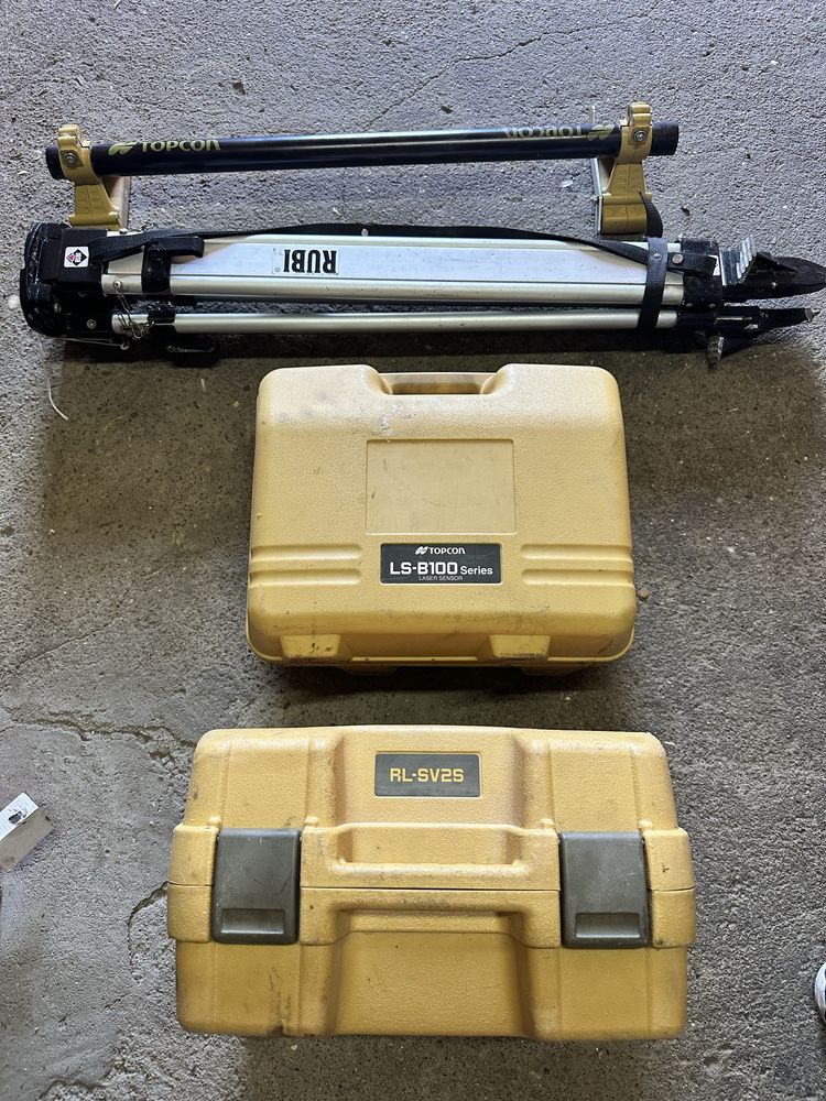 Laser Topcon com receptor