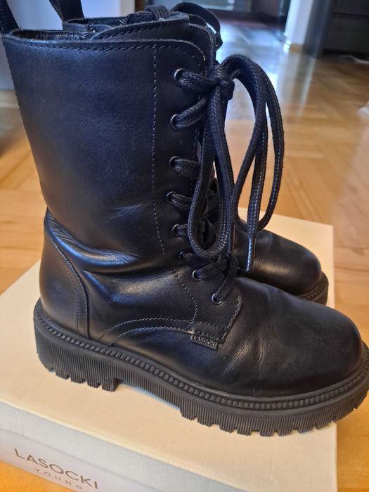 Buty zimowe kozaki Lasocki rozmiar 33