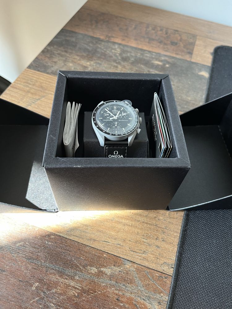 Zegarek Omega x Swatch Mission to the Moon NOWY