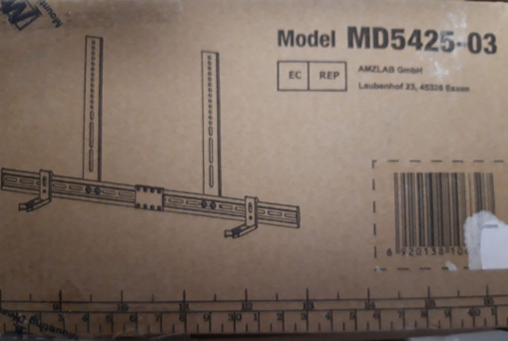 Uchwyt do mocowania głośnika soundbar do telewizora MD 9 kg