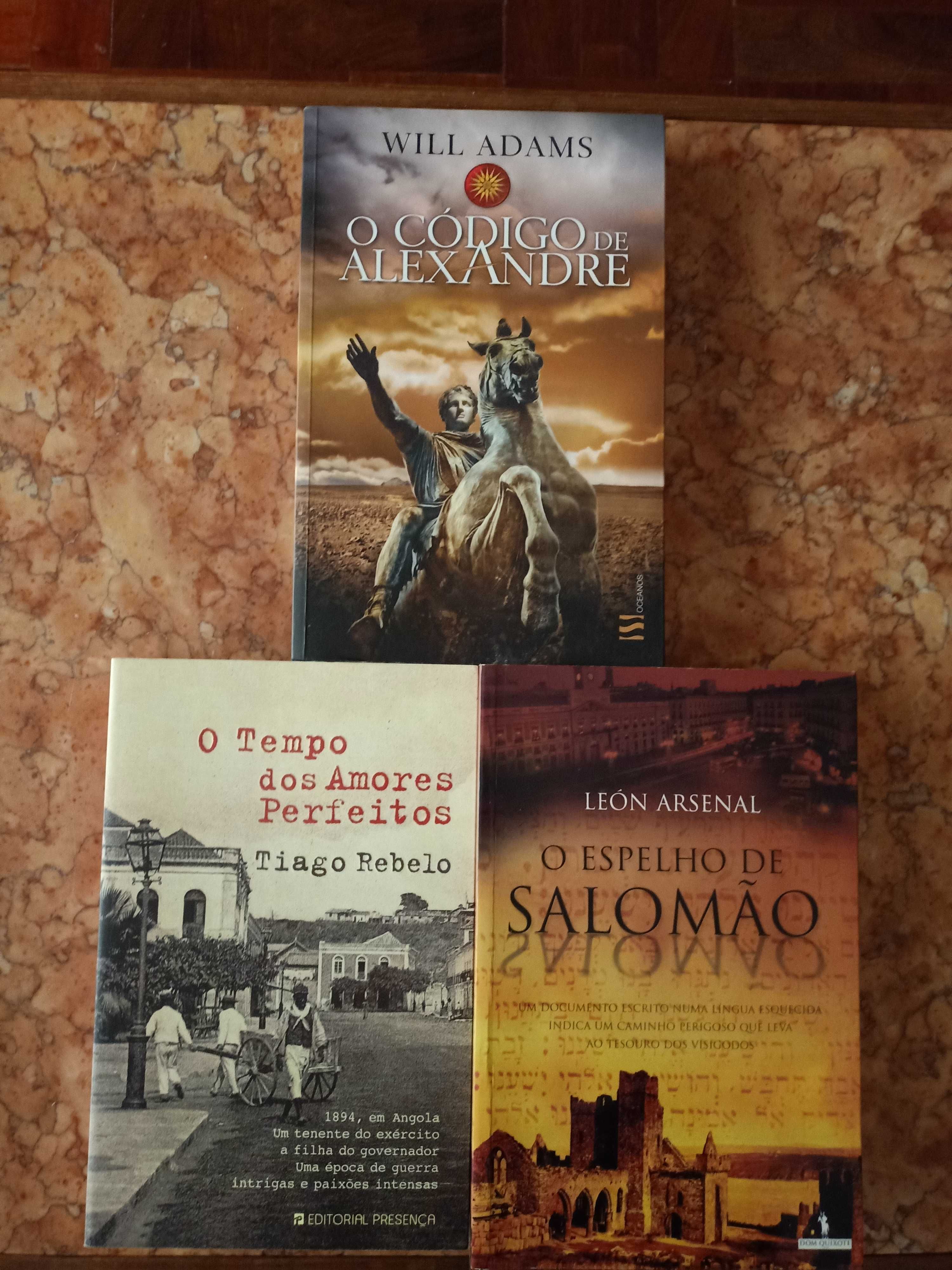 Vários livros de autores diversos