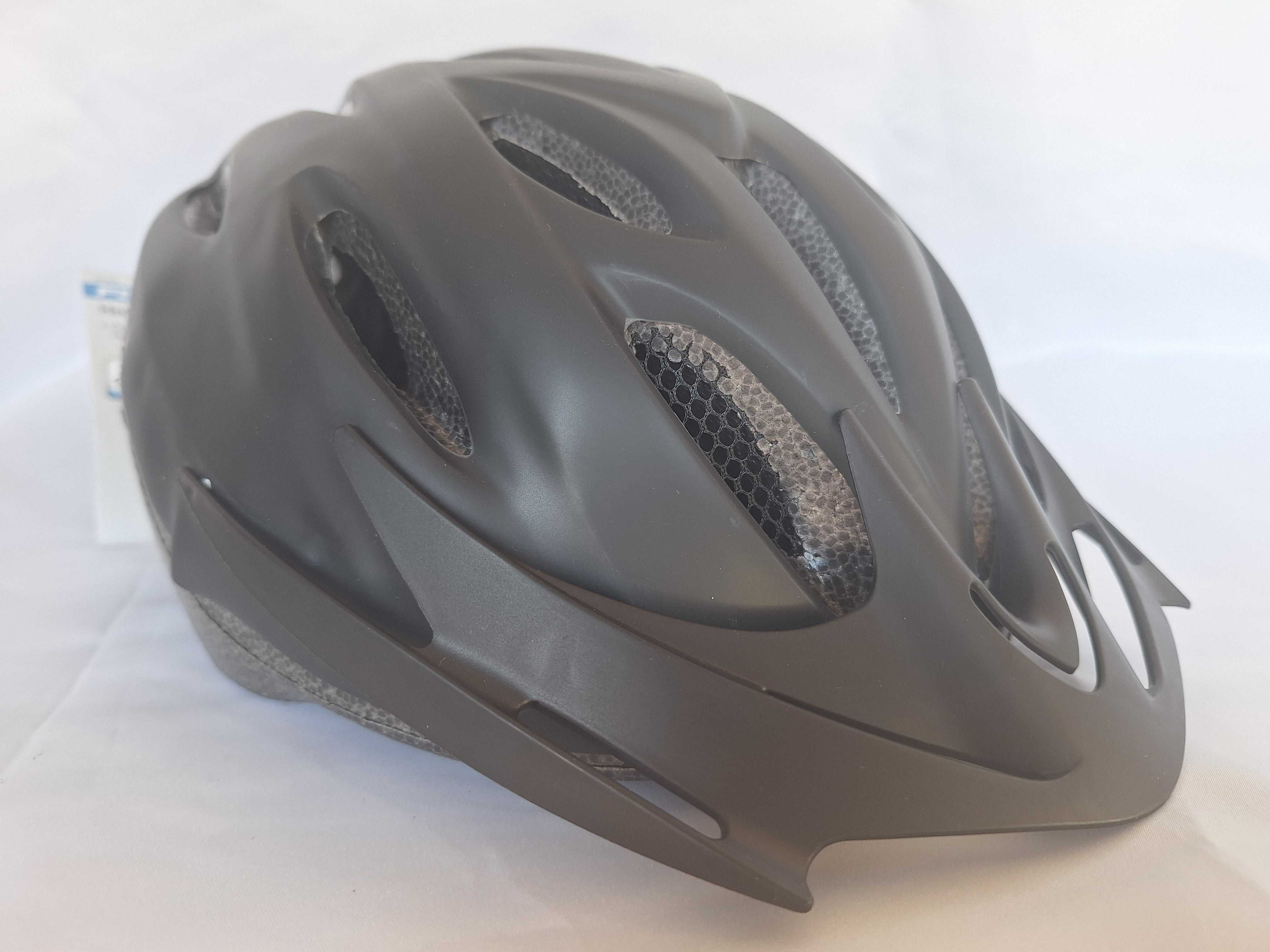Kask rowerowy Fischer Helm FZ-016 Fahrad Black Matt S/M 54-59cm
