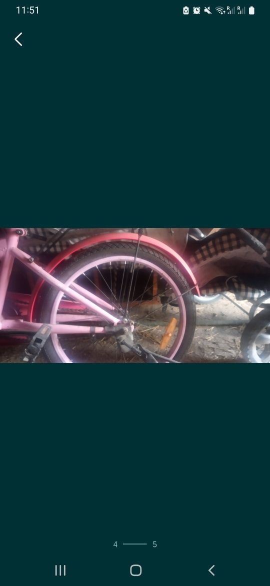 Велосипед дитячий  PROFI рожевий 20 дюймів