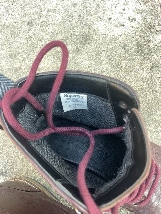 Botas SuperDry couro