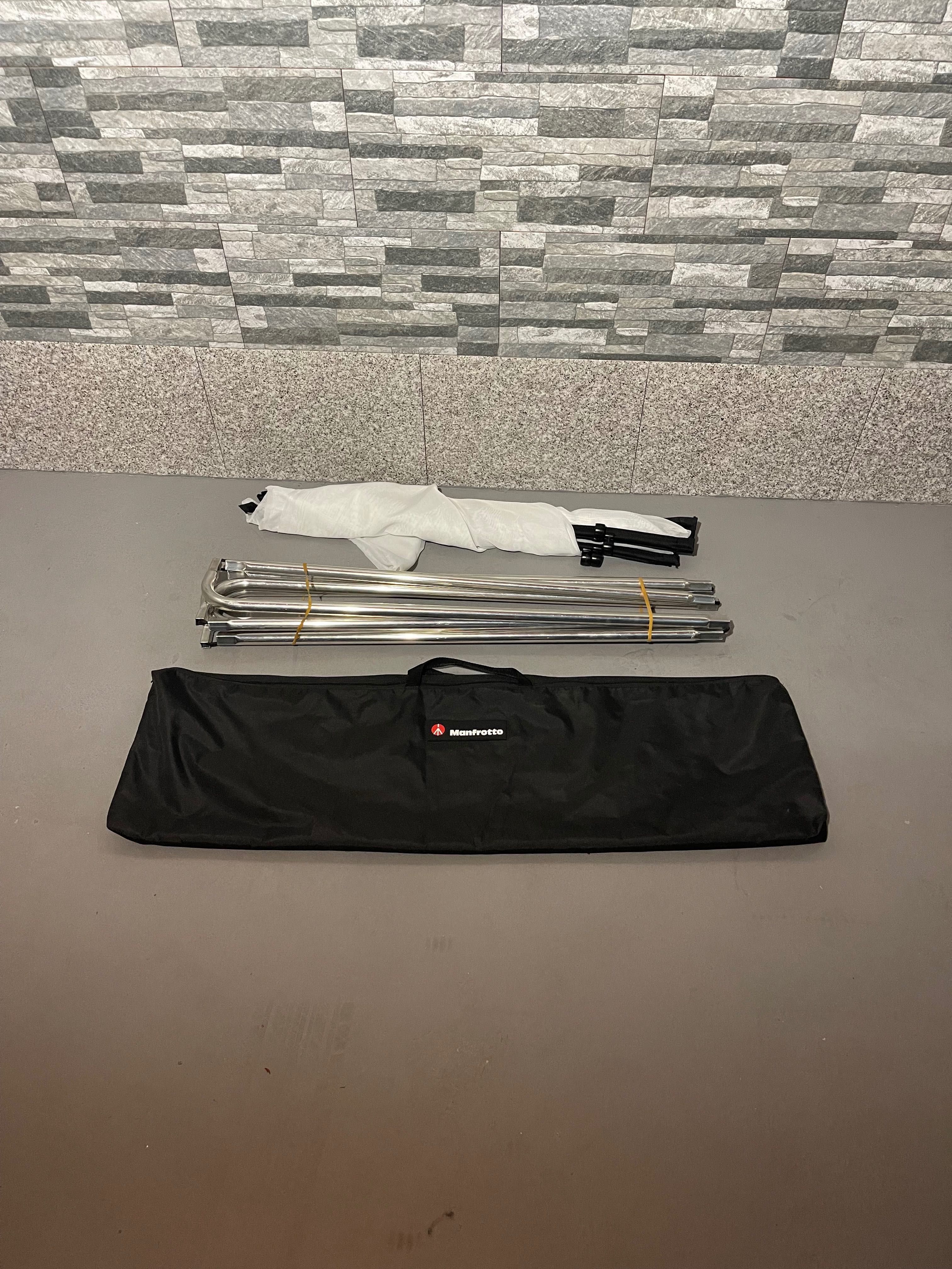 Conjunto Manfrotto Skylite – 2x molduras + 2x difusores + malas
