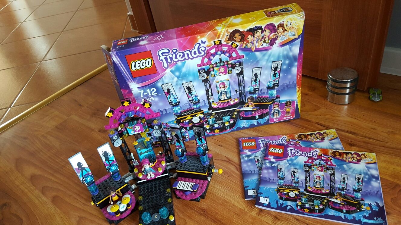 Klocki lego friends scena livi