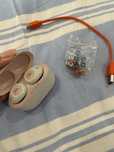 JBL Tune In-ear wireless słuchawki pink/grey  charging cord douszne