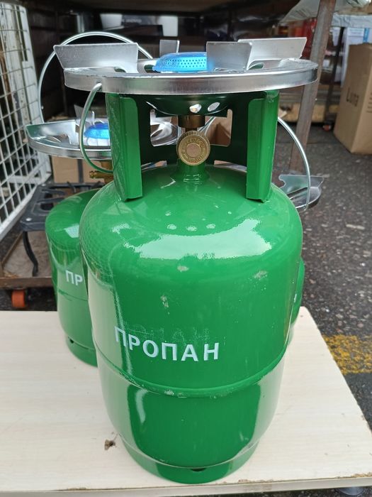 Газові балони ДСТУ 5л,8л,12л з пальником