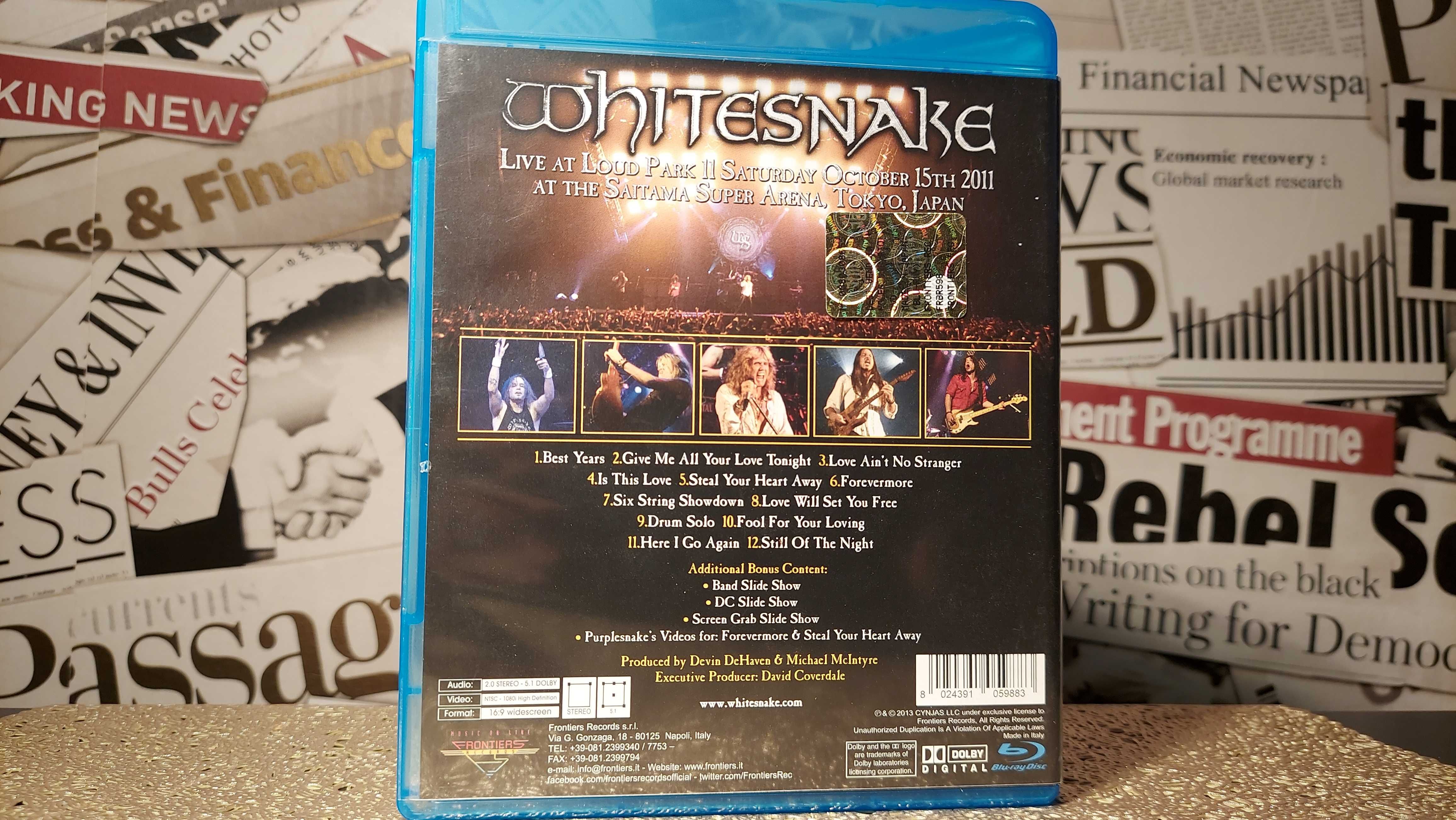 Whitesnake - Made In Japan Live Koncert na Blu-ray