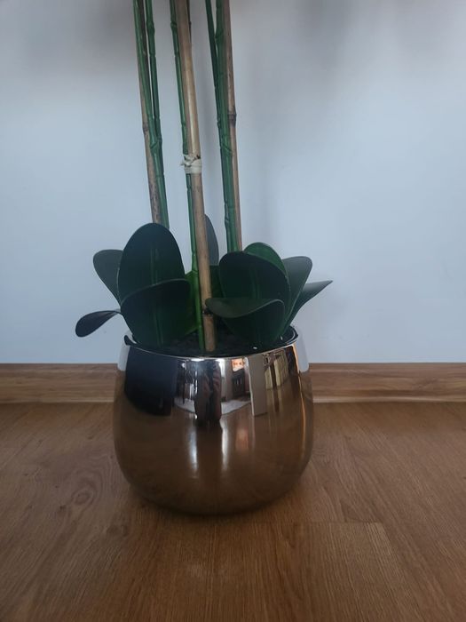 Sprzedam piękny duży silikonowy storczyk home and you. Wysokość 100cm