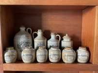 Conjunto de cozinha vintage em gres