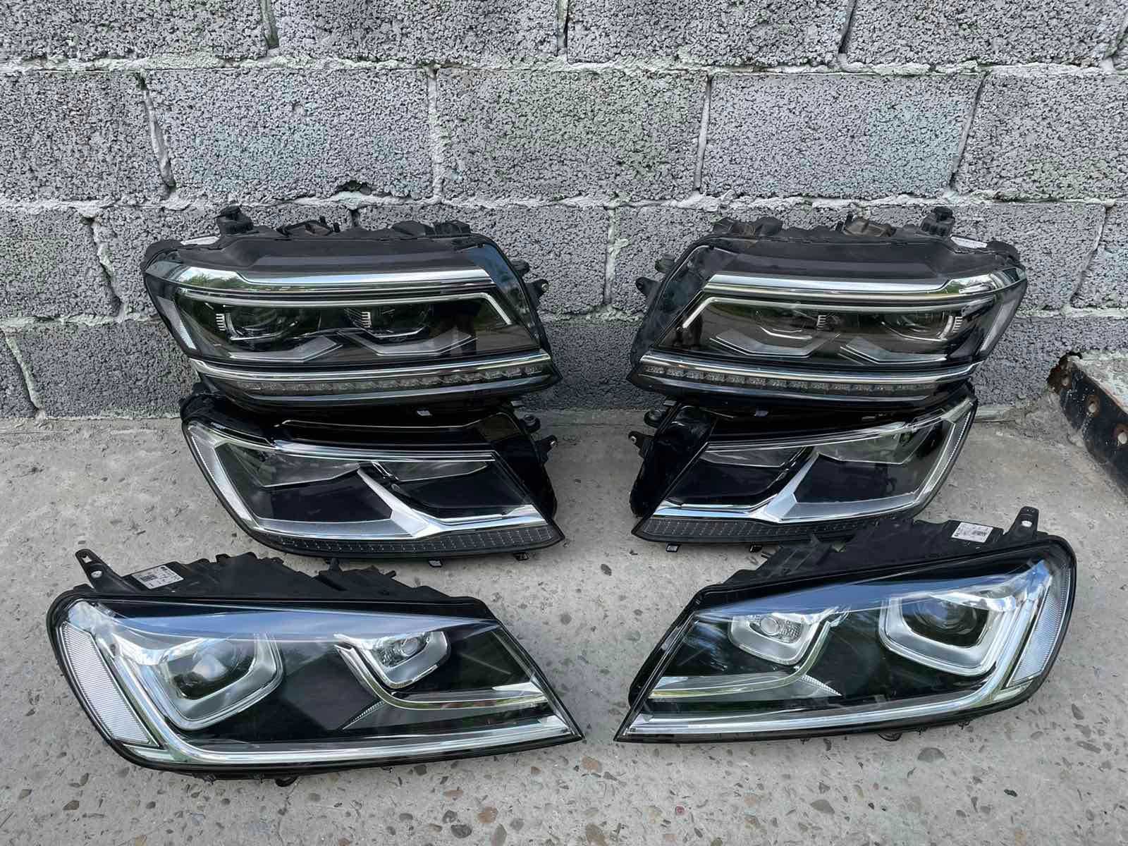 Фара фонарь туманка ксенон LED Volkswagen Touareg Tiguan разборка