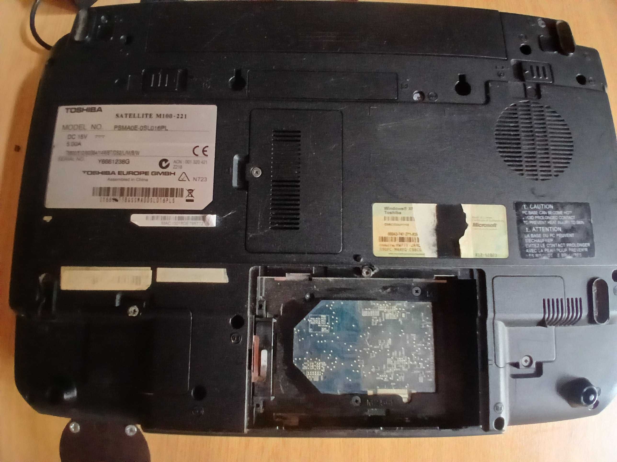 Toshiba SATELLITE M100/221