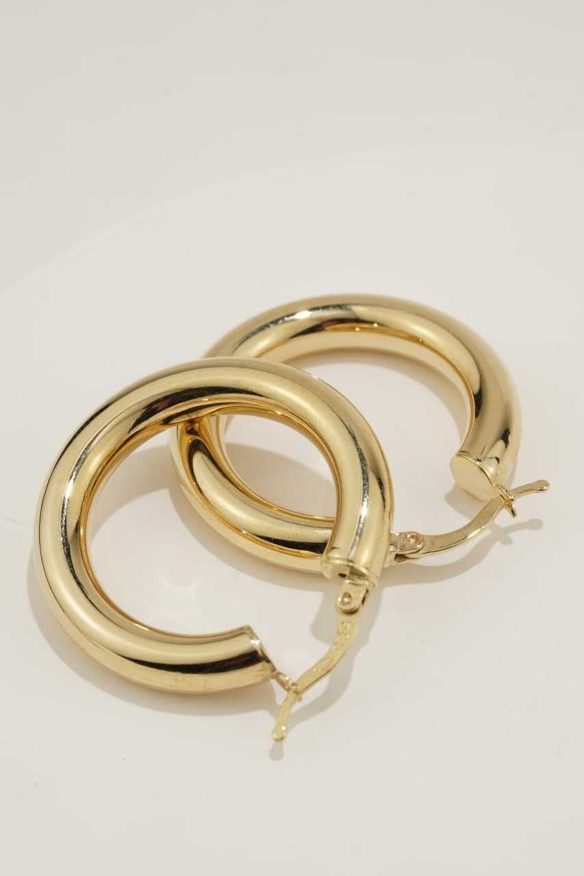 Złote kolczyki 14K 5.07g