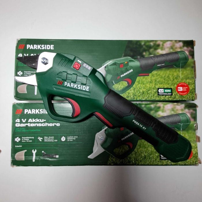 Секатор акумуляторний Parkside.