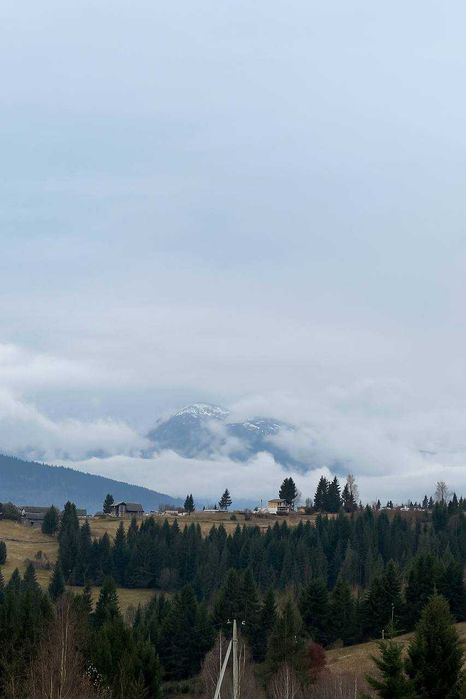 Продаж земельної ділянки з панорамним виглядом на гори, с.Яблуниця