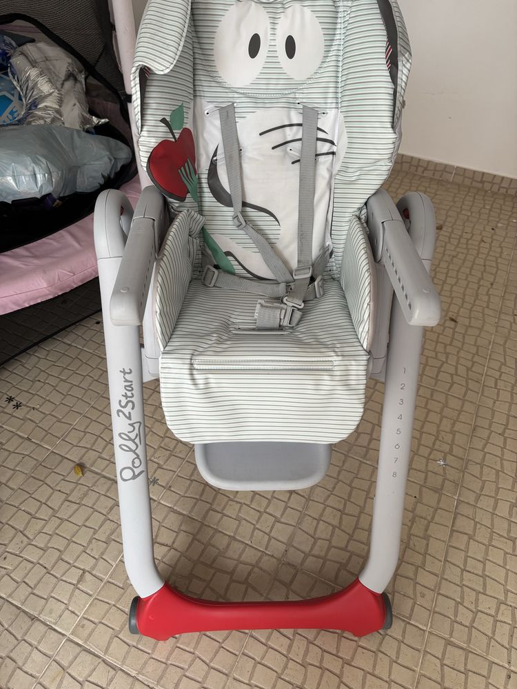 Cadeira Chicco Refeição Polly2Start