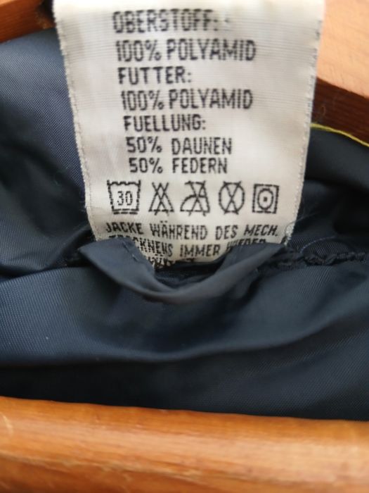 Пуховик чоловічий ,пух натуральний,синього кольору розмір 52