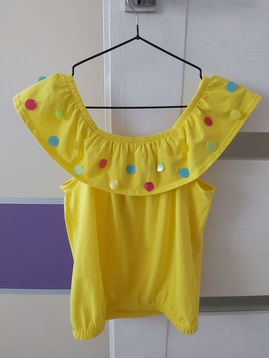 Nowa, urocza bluzeczka Coccodrillo, rozmiar 152