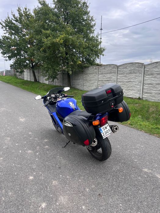 Honda CBR 1100xx 2003r Grzane Manetki Stalowy Oplot Kufry