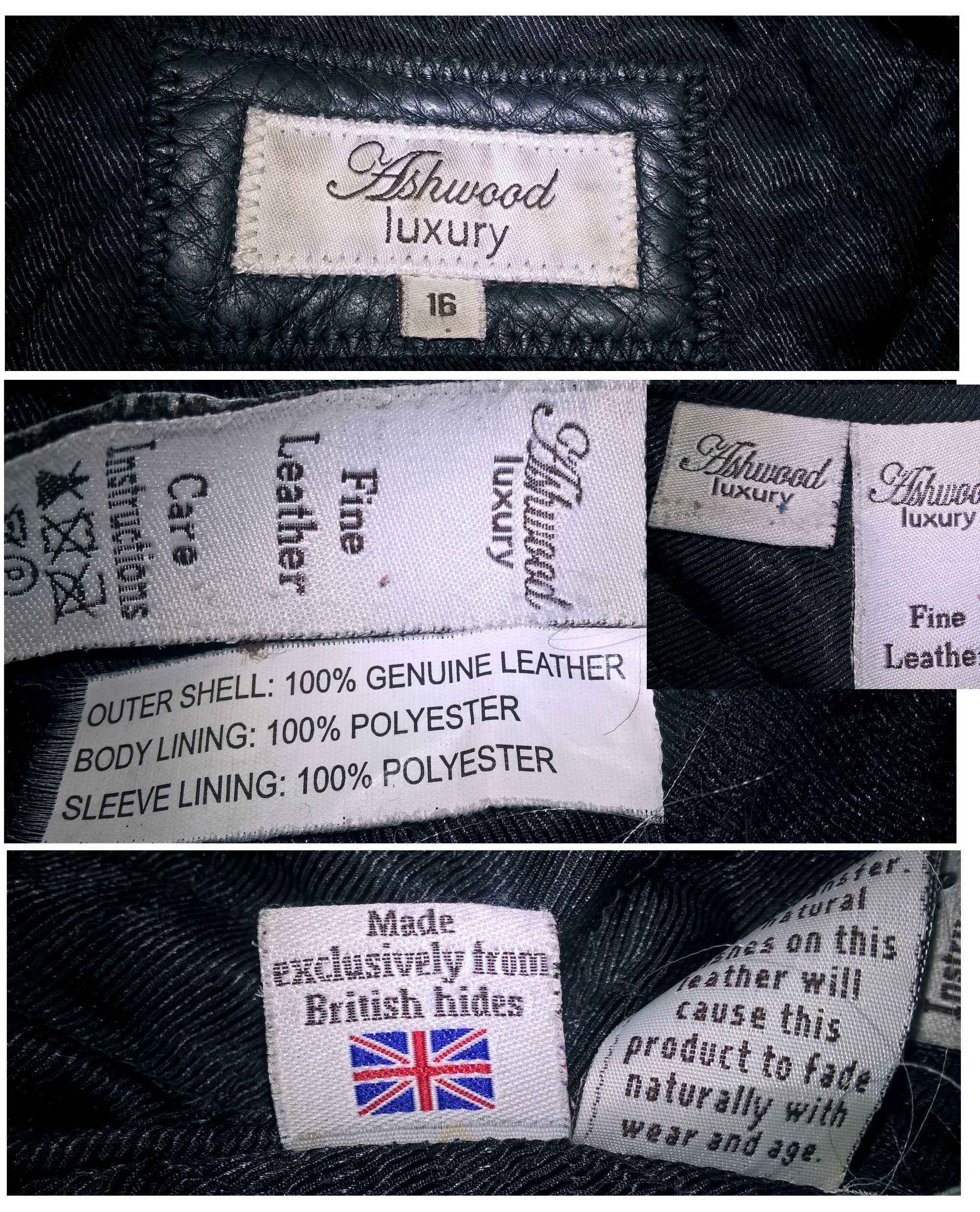 Куртка Ashwood Leather Англия luxury exclusive кожаная 46-48 размер