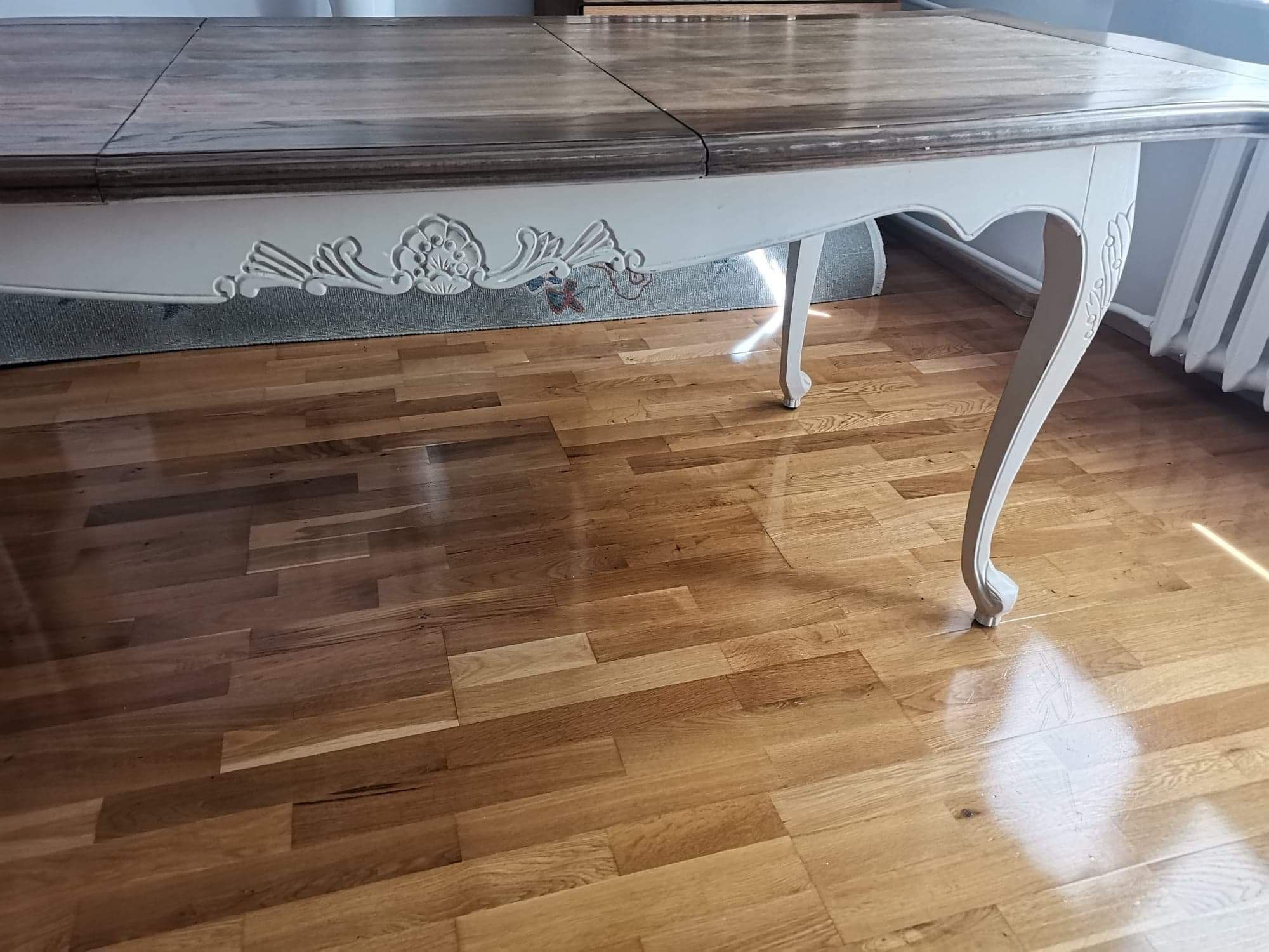 Drewniany stół styl prowansalski