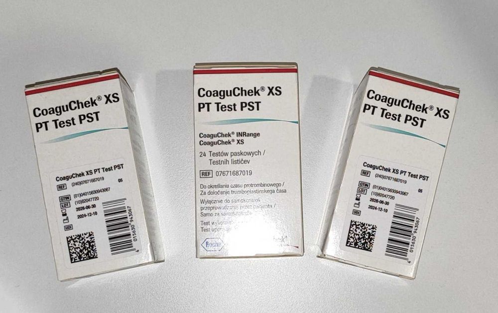 Paski Roche CoaguChek XS PT PST (INR)