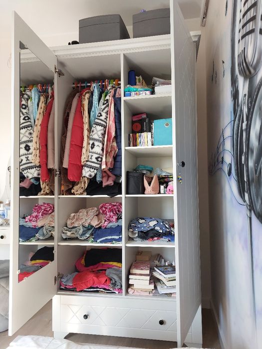 Szafa młodzieżowa Meblik dwudrzwiowa