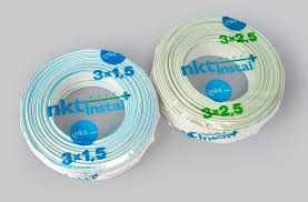przewód Kabel 3x1,5 i 3x2,5 i 5x2.5 YDYp płaski 450/750v NKT