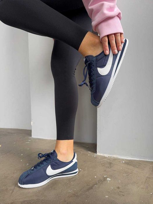 Кросівки Nike Cortez Blue/Navi premium