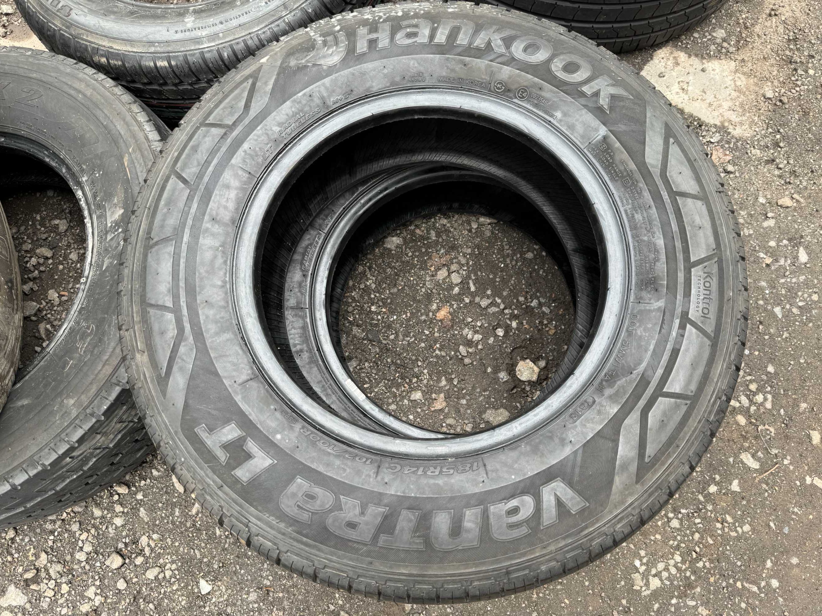 Шини HANKOOK 185 R14C 102/100R, Vantra LT, літня резина, цешка