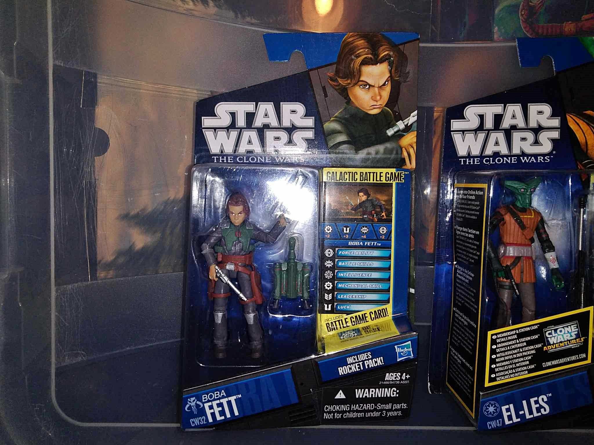 Star Wars Clone Wars Boba Fett + El-Les