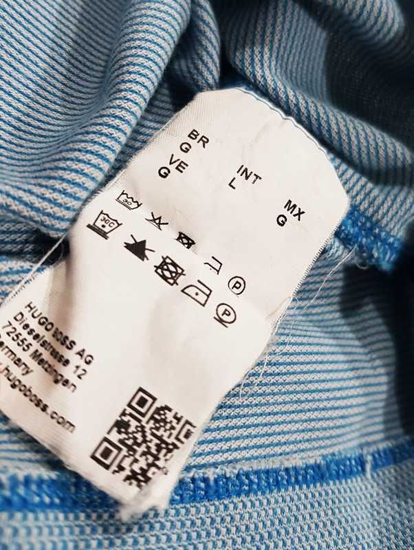 Hugo Boss * koszulka polo * longsleeve * męska * L