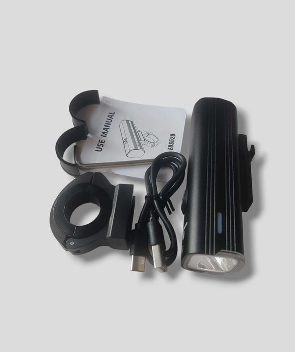 Lampka Lampa Rowerowa Przednia LED 1000LM Mocna Powerbank 4500mAh