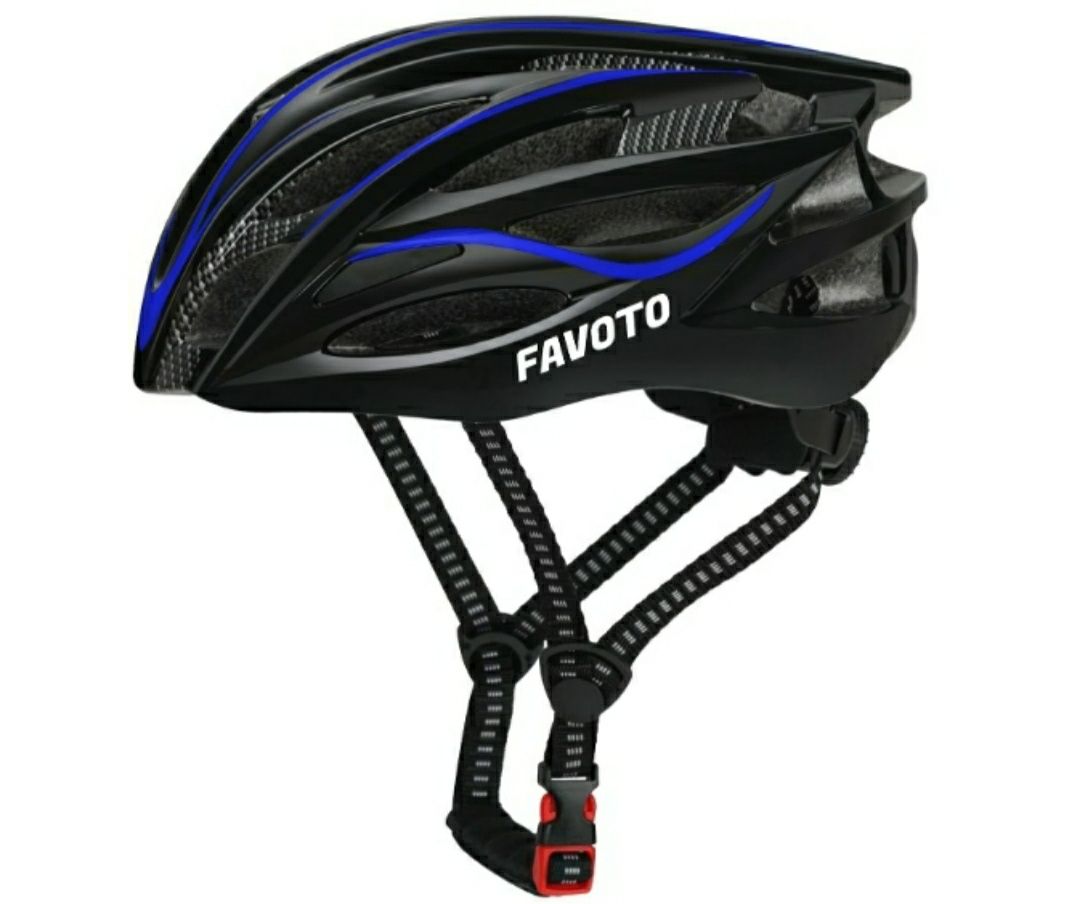 Kask rowerowy Favoto Regulowany Kask Rowerowy 58-61cm r. L